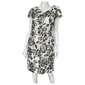 Baum und Pferdgarten Alexia Kleid Schwarz Weiß Grau