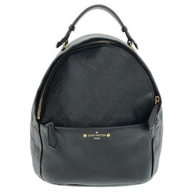 Louis Vuitton Monogram Empreinte Sorbonne Backpack Black