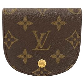 Monedero Monogram Louis Vuitton Castaño