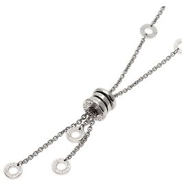 Bulgari B-zero1 Element Necklace in 18K White Gold Other