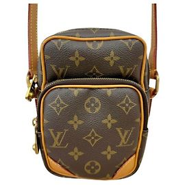 Sac à bandoulière Louis Vuitton Monogram Amazon Marron