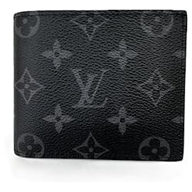 Louis Vuitton Monogram Eclipse Wallet Black