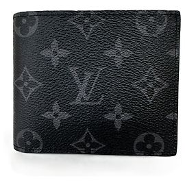 Portafoglio Louis Vuitton Monogram Eclipse Nero