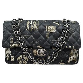 BORSA CHANEL TIMELESS CLASSIC MEDIUM AIRLINE A01112 A SPALLA Nero