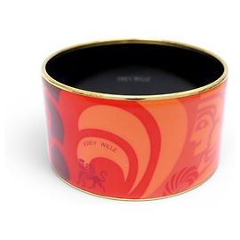 Autre Marque NEW MICHAELA FREY FREYWILLE CERCLE DIVA SPHINX EMAIL 18CM BANGLE Red