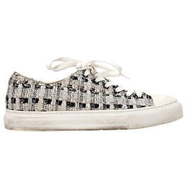 Baskets Goldie de Stuart Weitzman en tweed multicolore Multicolore
