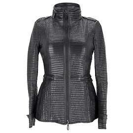 Burberry Quilted Jacket in Black Polyester Black