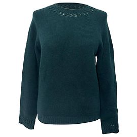 Apc Pull Janet en laine verte A.P.C. Autre Vert