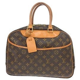 Louis Vuitton Deauville Monogram Canvas 34 Marrom