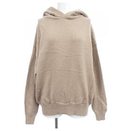 Autre Marque Crepuscule Kapuzenpullover aus Kaschmir-Mischung Braun