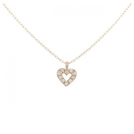 Autre Marque Colar de Diamante Au750 Rosa