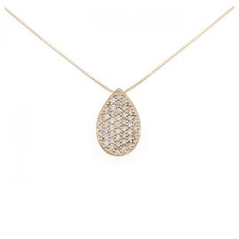 Autre Marque Collier en diamant Au750 Rose