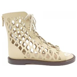Botas Christian Dior Bege