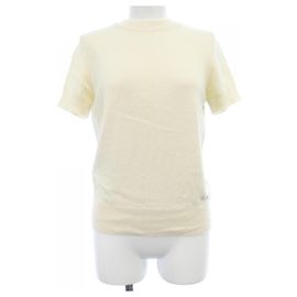 Hermès Hermes 2E2638D1 Kaschmir Strickware 36 Weiß