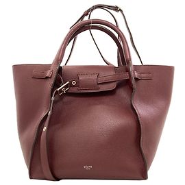 Céline Celine Big Bag Small 2-Way Tote Burdeos