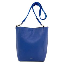 Céline Bolsa de ombro bucket Sangle Celine Azul