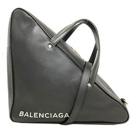 Sac à main 2-Way Balenciaga Triangle Duffle Noir