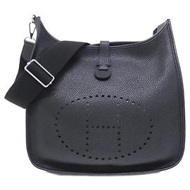 Hermès Borsa a tracolla Hermes Evelyne 3 GM Nero