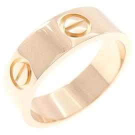 Bague Love de Cartier en or rose Rose