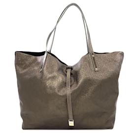 Tiffany & Co. Reversible Leather Tote Bag Bronze