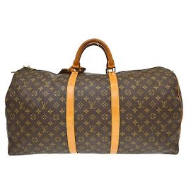 Louis Vuitton Keepall Monogram Canvas 60 Marrom