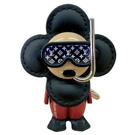 Charm per Borsa Vivienne Diver di Louis Vuitton Nero Rosso