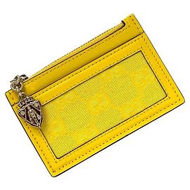 Monedero amarillo Gucci con tarjetero Amarillo
