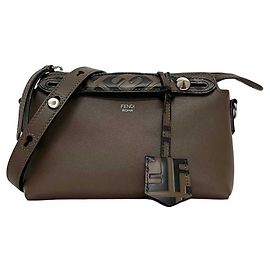 Borsa a tracolla 2-way Fendi By The Way Marrone Beige