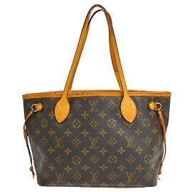 Tote Louis Vuitton Neverfull Monogram Canvas PM Marrom