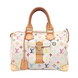 Louis Vuitton Bowling Multicolor Branco