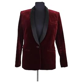 Autre Marque Blazer granate Burdeos