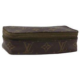 LOUIS VUITTON Monogram Posh Monte Carlo Jewelry Box M47350 LV Auth 180934 Monogram