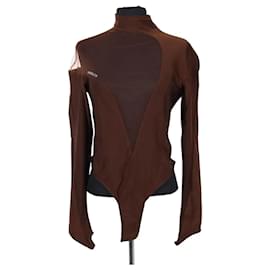 Thierry Mugler Brown top Brown