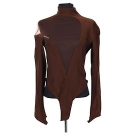 Thierry Mugler Top marrom Marrom