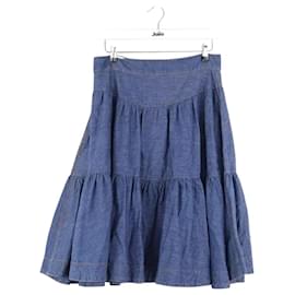 Fendi Blauer Rock Blau