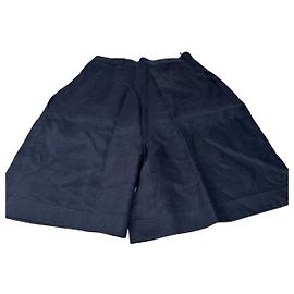 Shorts de algodón vintage Dior azul marino S Azul marino