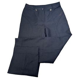 Vintage Dior Herren Hose Logo Polyester Navy Gold M Marineblau
