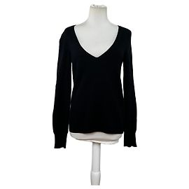 Autre Marque Vintage Jil Sander Kaschmir-Mischung Pullover Schwarz M Schwarz
