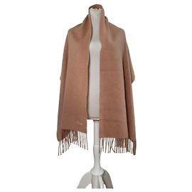 Chloé Sciarpa vintage Chloe in misto lana Rosa cipria Rosa
