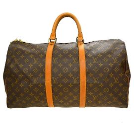 Louis Vuitton Keepall Monogram Canvas 50 Braun