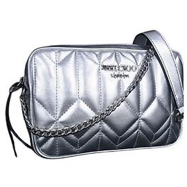 Borsa a Spalla Jimmy Choo Diondra Argento