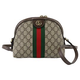 Gucci Ophidia Dome Shoulder GG Coated Canvas Small Multicolore
