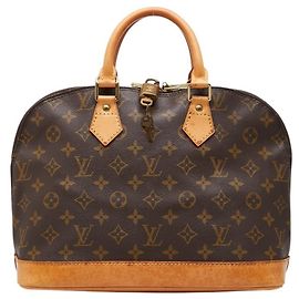 Borsa Louis Vuitton Monogram Alma Marrone