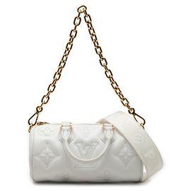 Louis Vuitton Bubblegram Papillon BB Handtasche Weiß