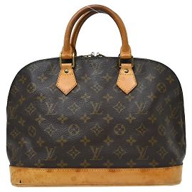 Louis Vuitton Alma Monogram Canvas PM Marron