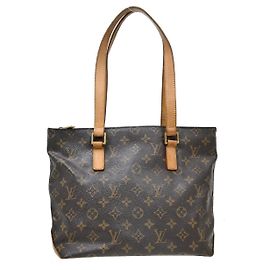 Louis Vuitton Cabas Mezzo Monogram Canvas Marrone