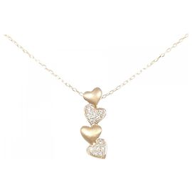 Autre Marque Collier en diamant Au750 Rose