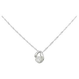 Autre Marque Collar de Diamante PT900 PT850 Plata