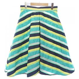 Autre Marque Saia gaveta Verde Amarelo Azul marinho