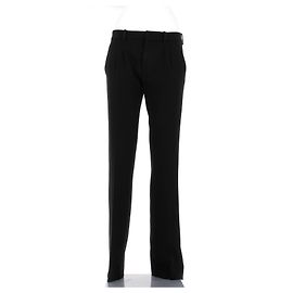 Balenciaga Black Pants Polyester Size 38 Black